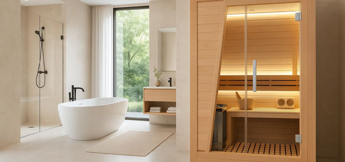 Finnische Sauna