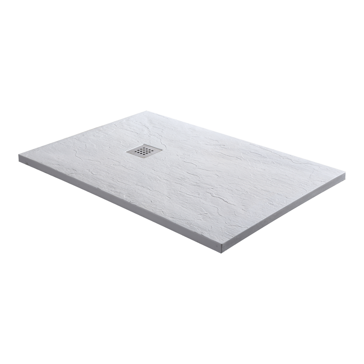 Shower tray KRETA white made of cast marble | 2 different sizes
