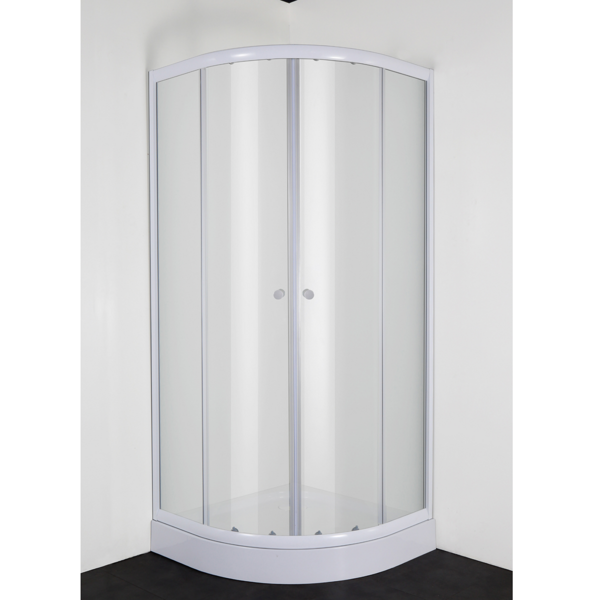 SANODUSCH round shower cubicle POLAR 90x90x180 cm