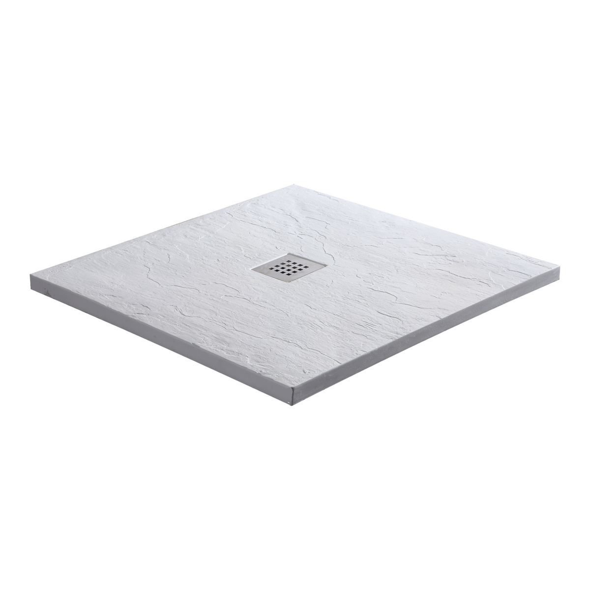 Shower tray KRETA white made of cast marble | 2 different sizes