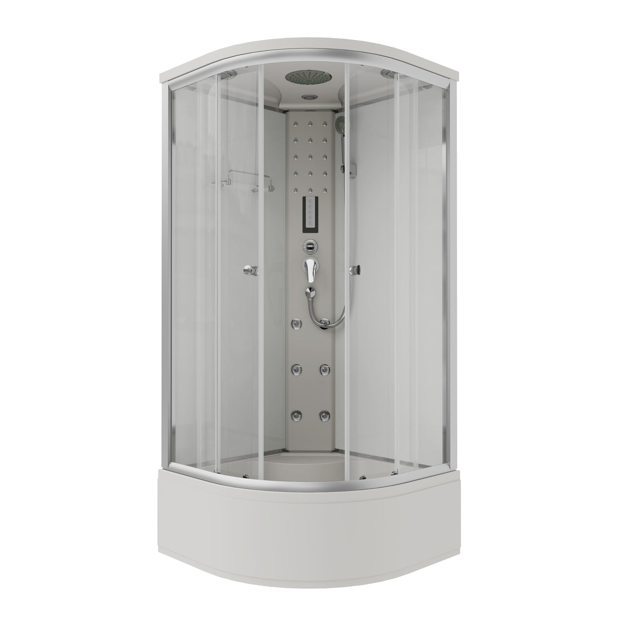 Komplettdusche 90 x 90 x 215 cm