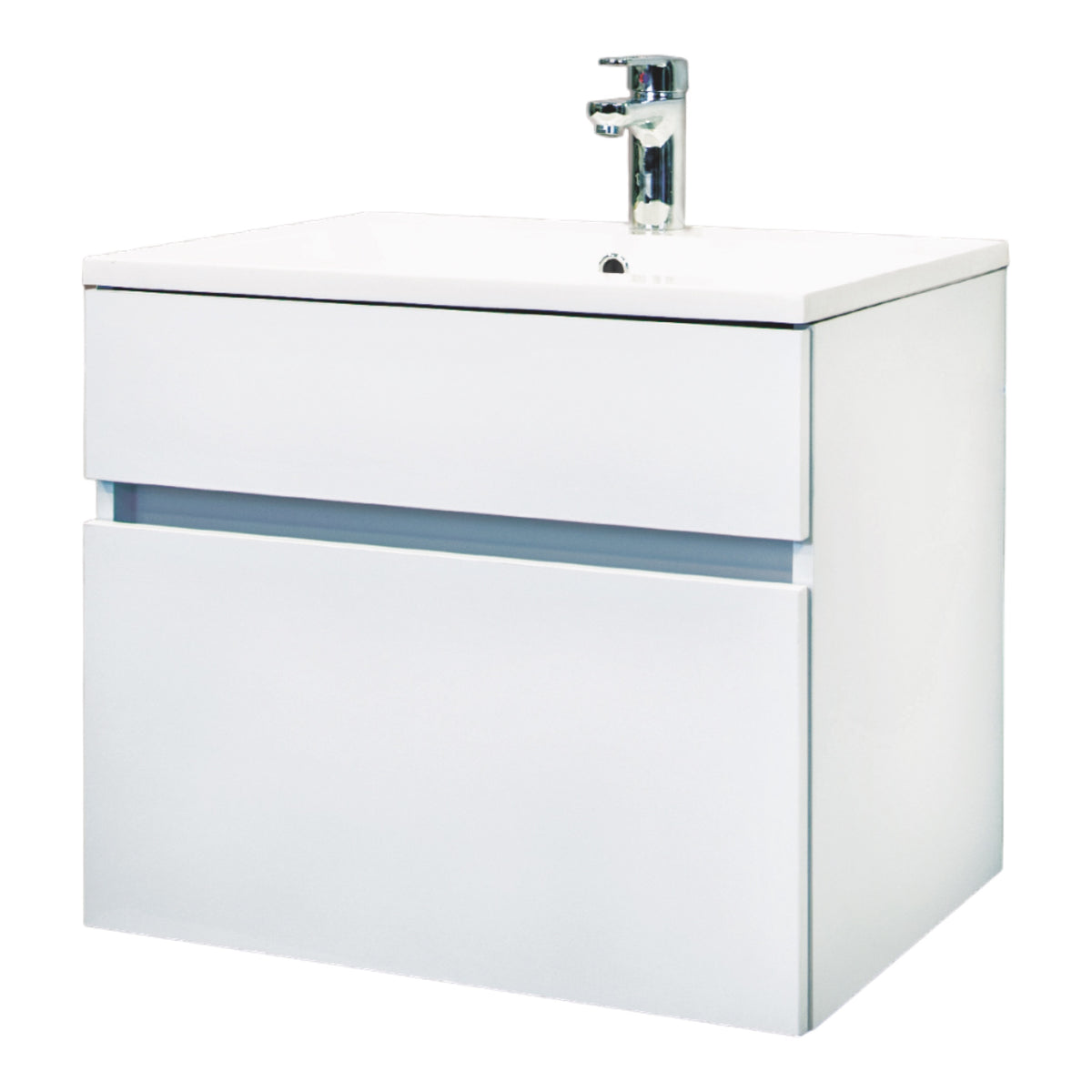 Washbasin base cabinet STELLA 60 WHITE 