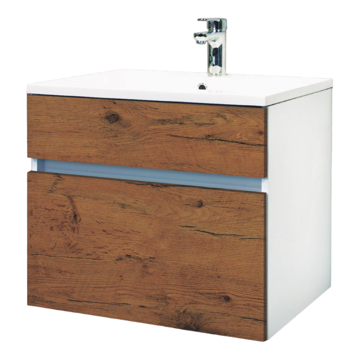 Vanity unit STELLA 60 antique oak 