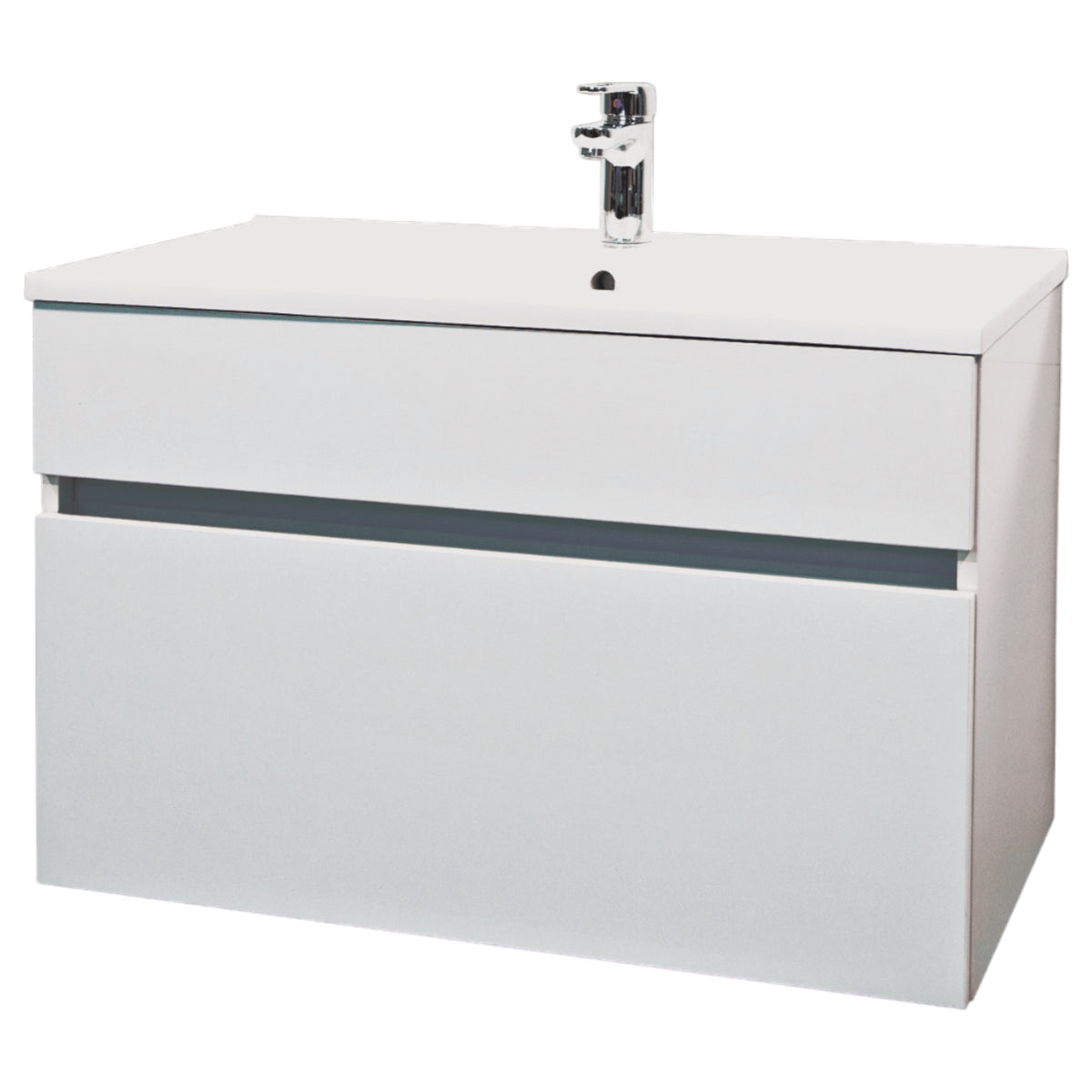 Washbasin base cabinet STELLA 80 WHITE 