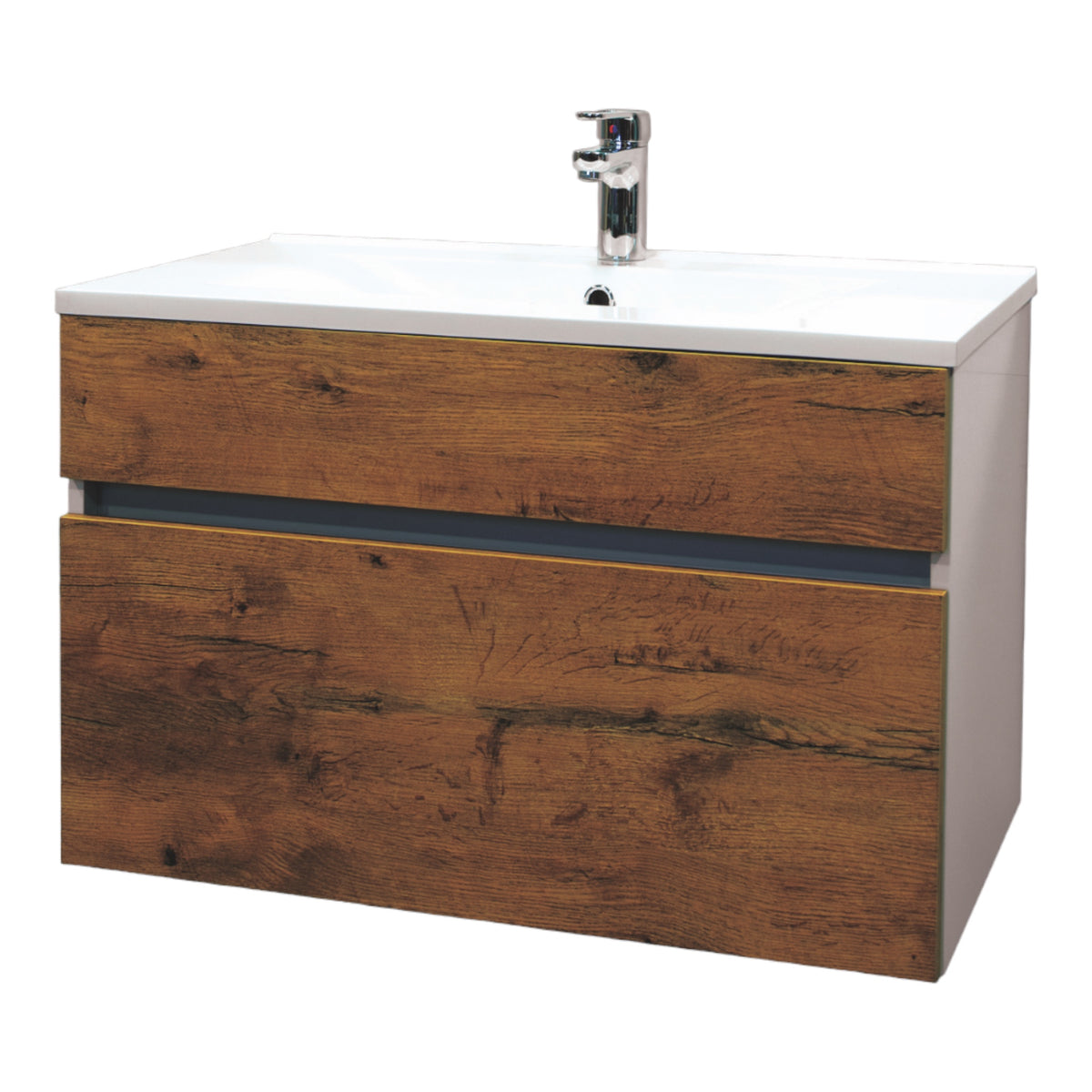 Vanity unit STELLA 80 ANTIQUE OAK