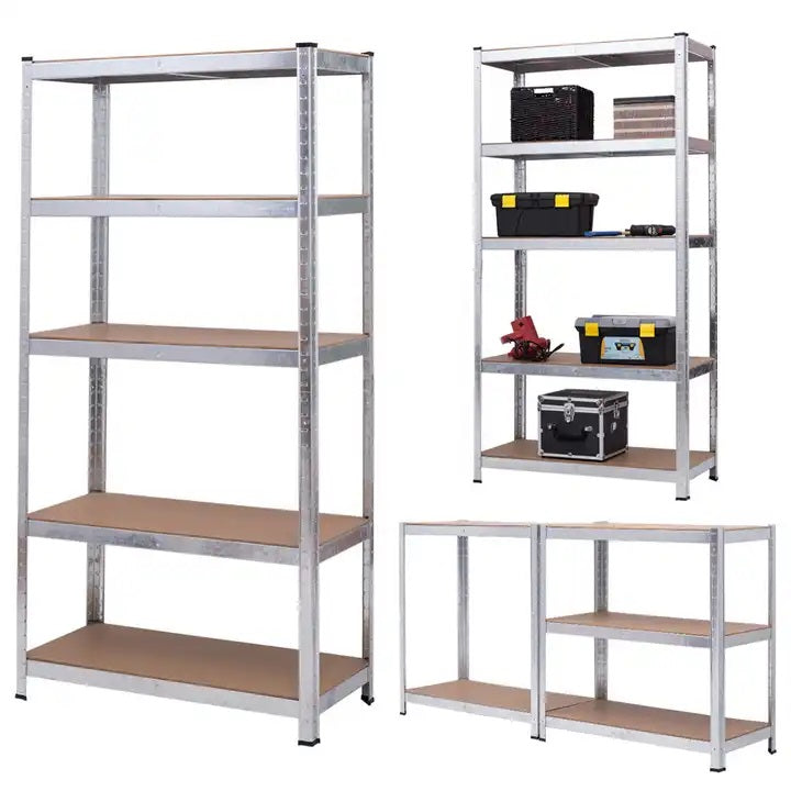 Heavy-duty zinc shelf 90x40x180 cm