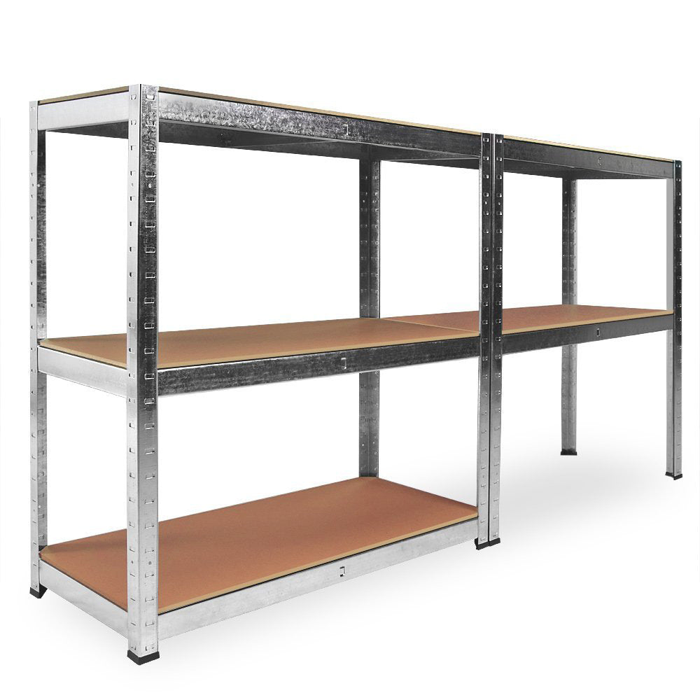 Heavy-duty zinc shelf 90x40x180 cm