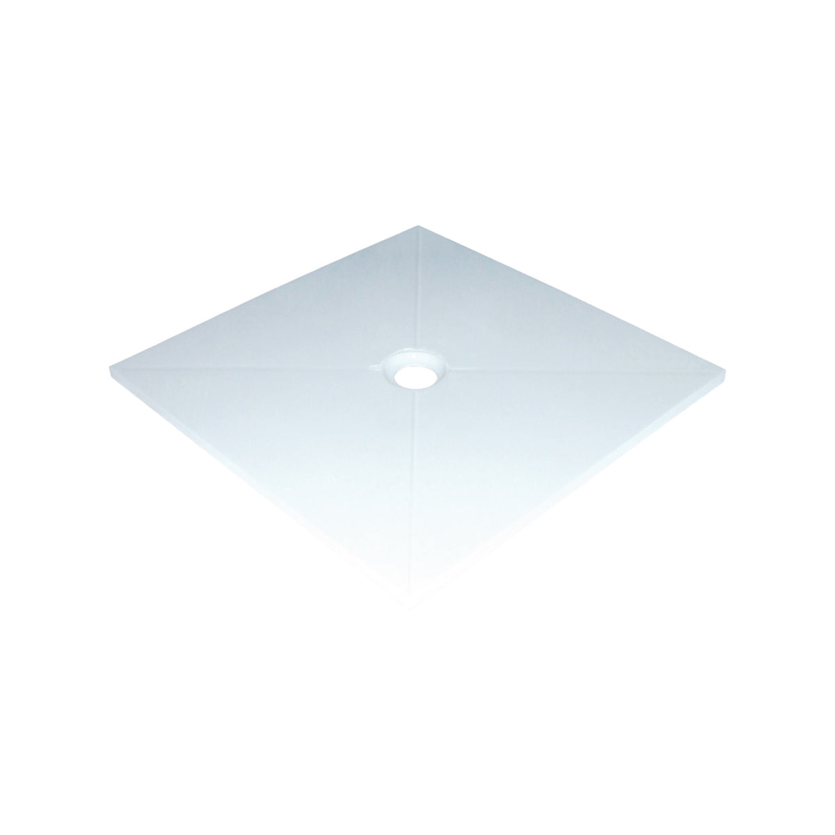 Corner Shower Tray ELENA White 90x90