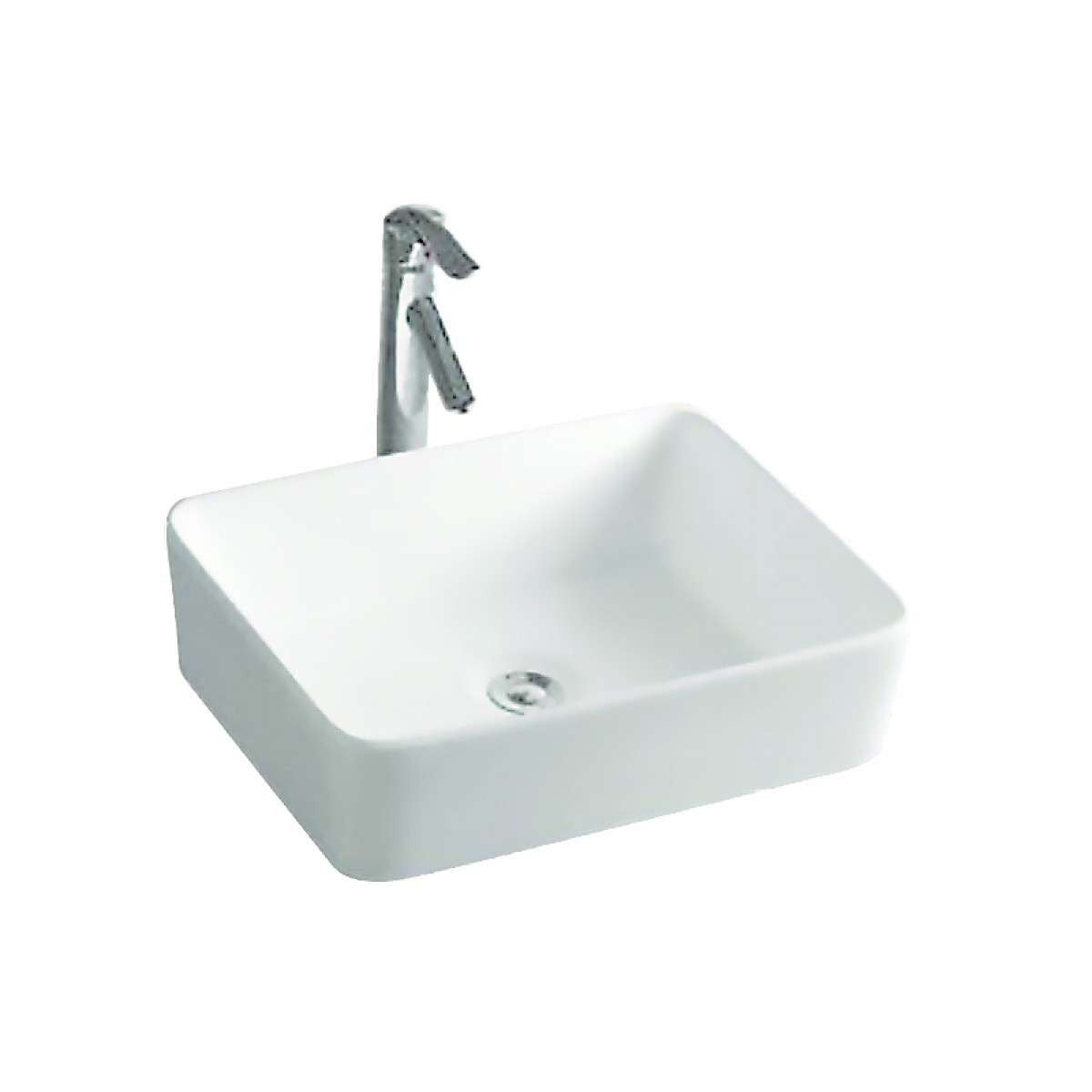 Auflagewaschtisch KORFU 48x37,5x13 cm