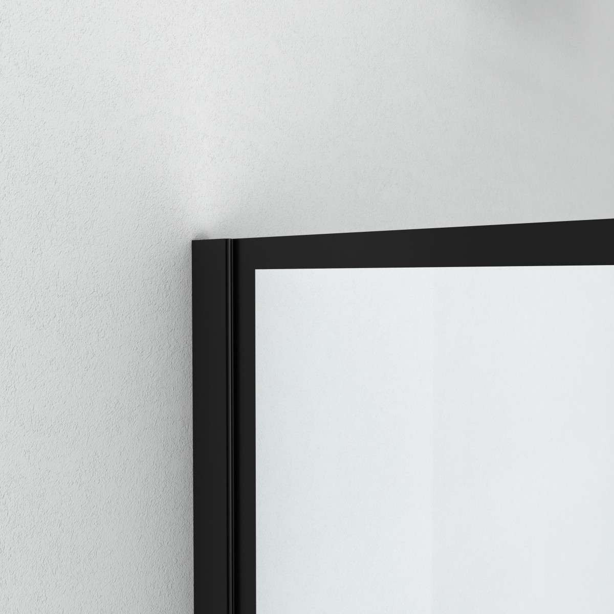 Shower partition ELITE BLACK in 3 different sizes