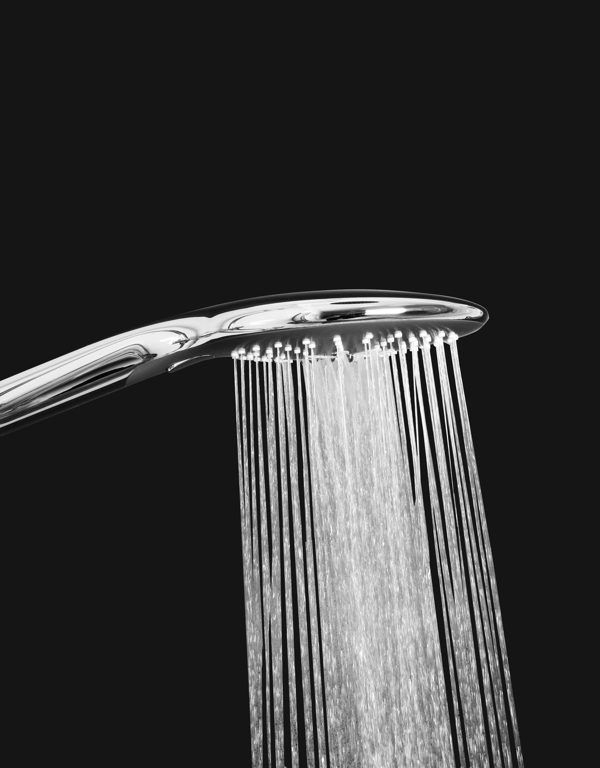 Hand shower in chrome 15 cm with 3 functions 