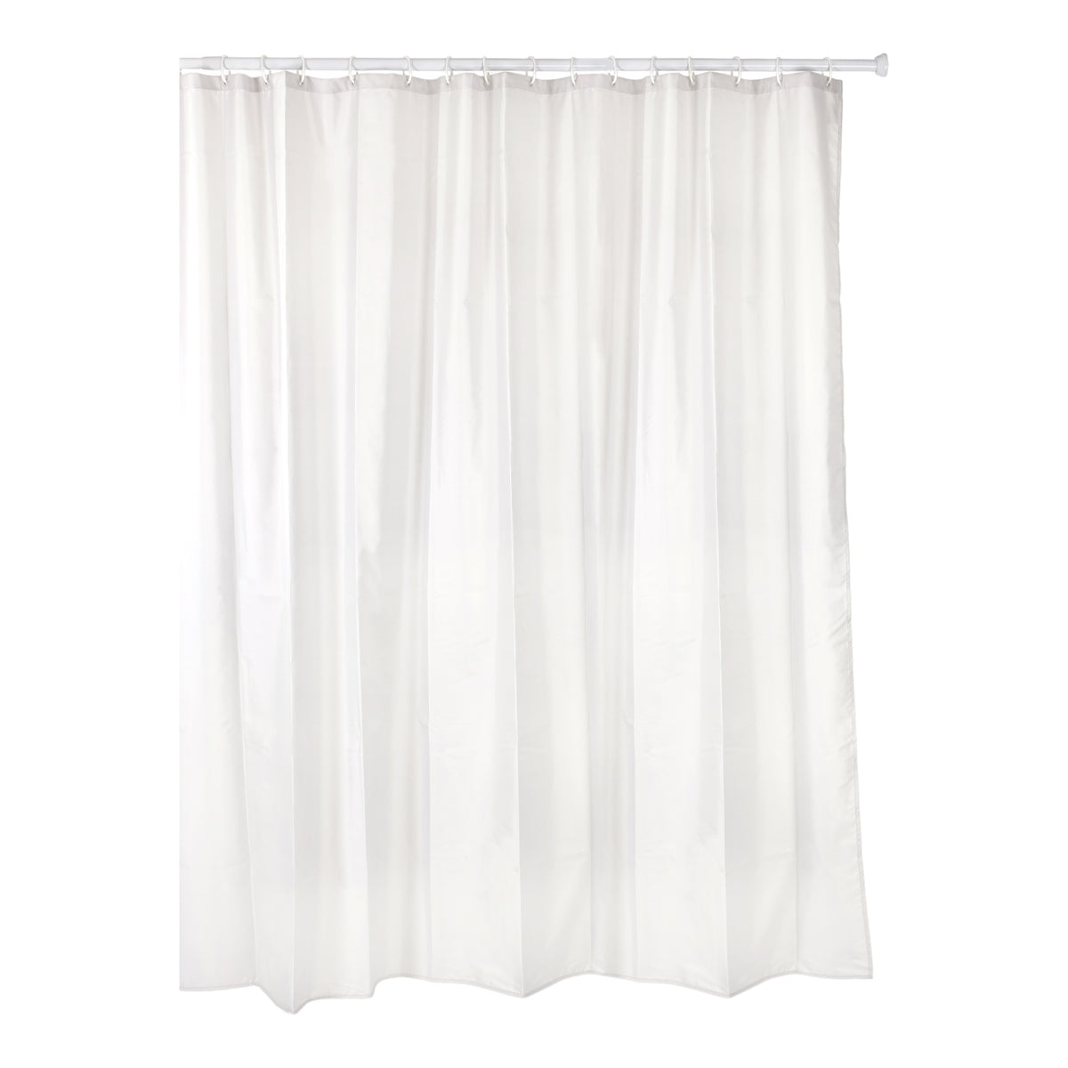 Cortina de ducha 180x200cm blanca