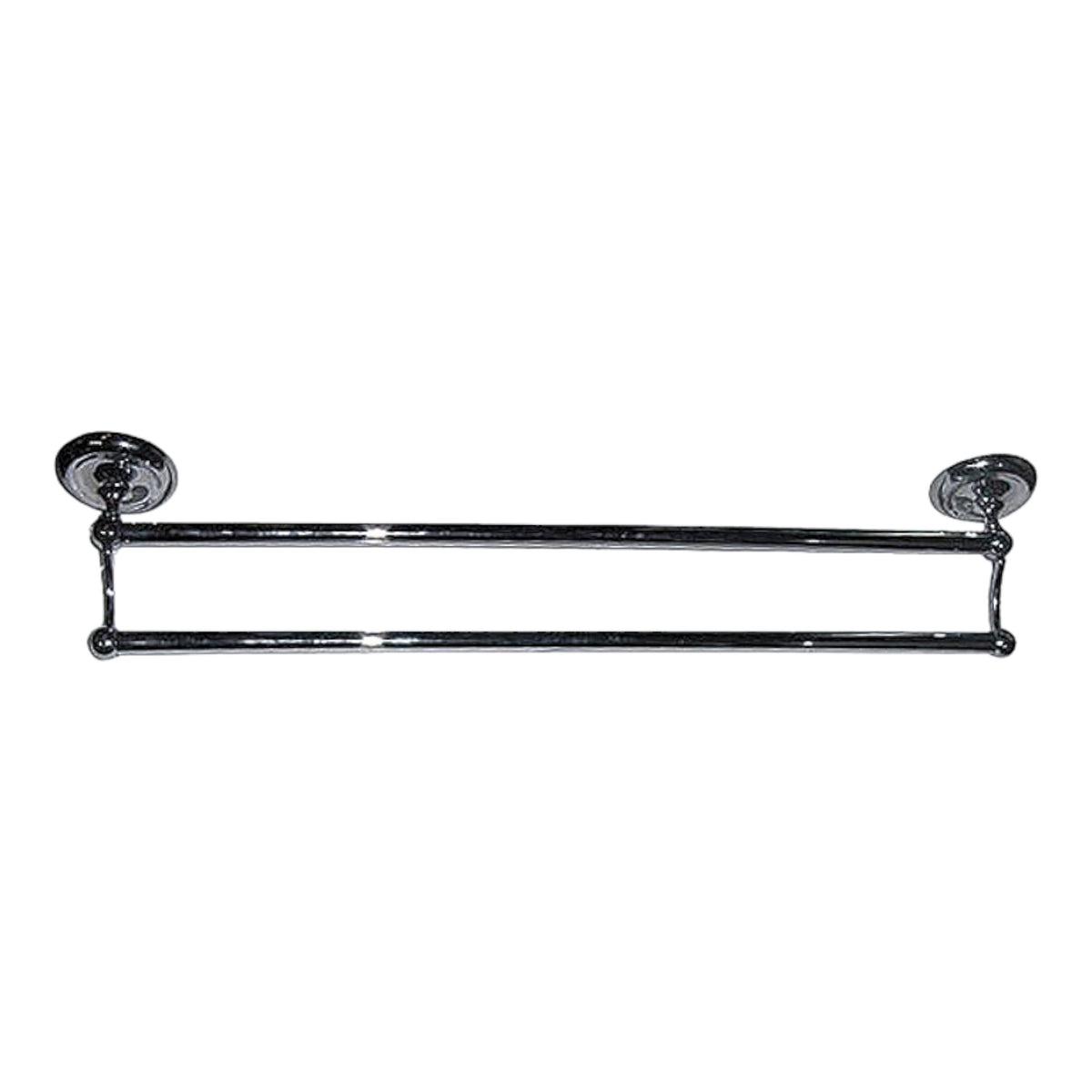 TANJA double towel rail in chrome look