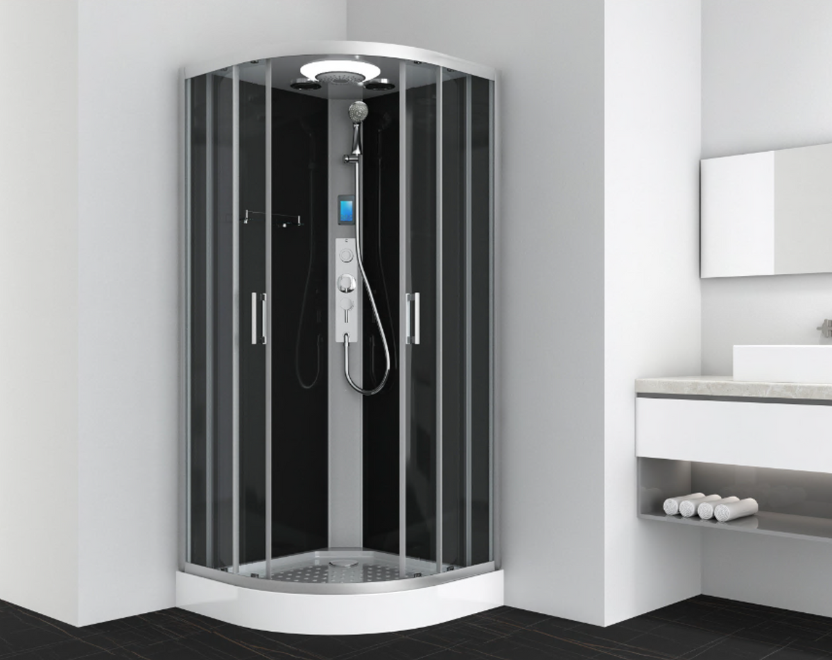 Komplettdusche AUSTIN - mit Schnellmontage 90 x 90 x 215cm