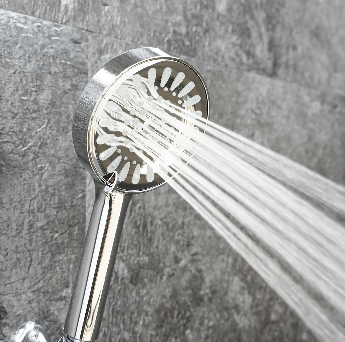 Hand shower in chrome 12 cm with 3 functions 