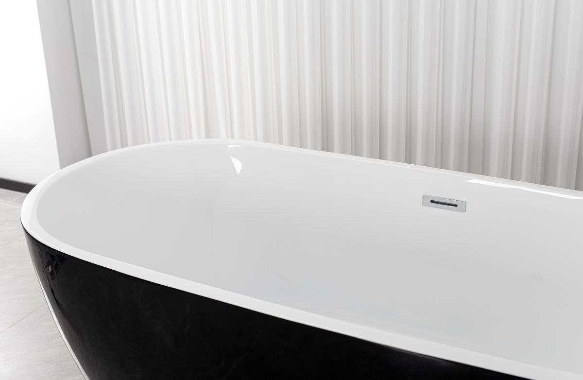 Freestanding bathtub CUBA 170x75x58 cm