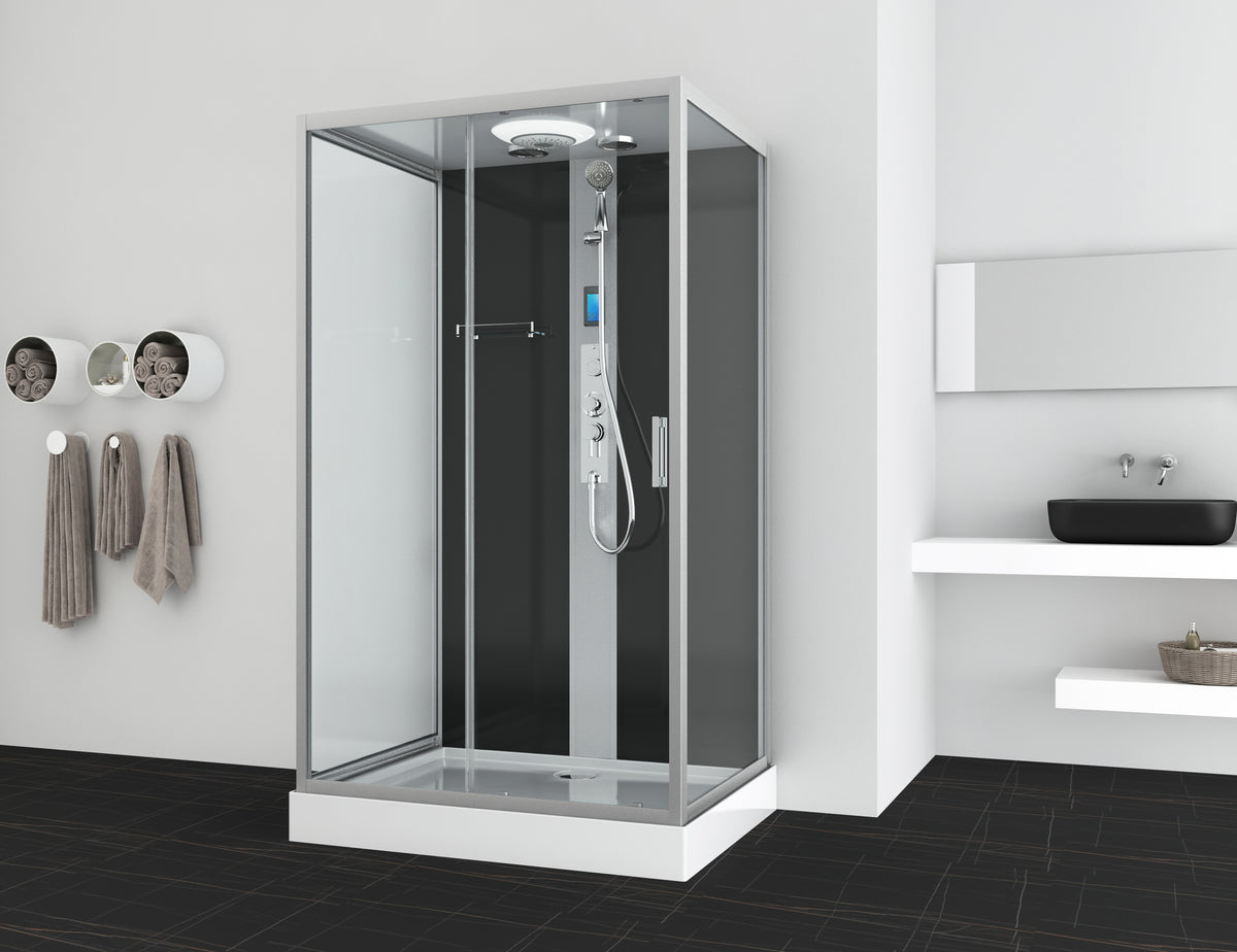 Complete Shower BOSTON - with quick assembly 90 x 120 x 215 cm