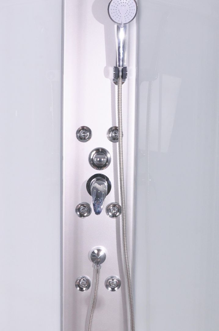 Complete Shower Unit PUNTO with Quick Assembly 90x90x215 cm