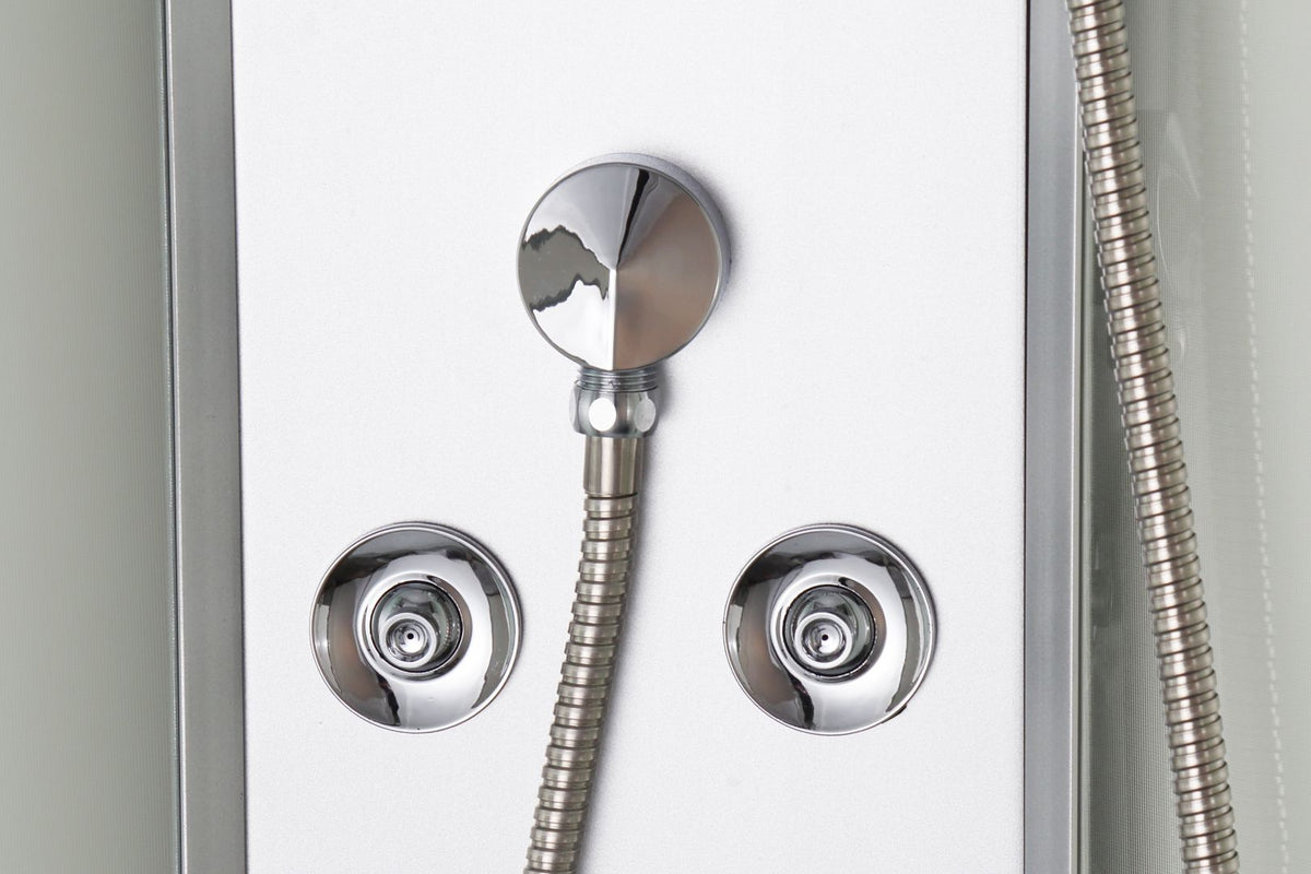 Complete Shower Unit PUNTO with Quick Assembly 90x90x215 cm