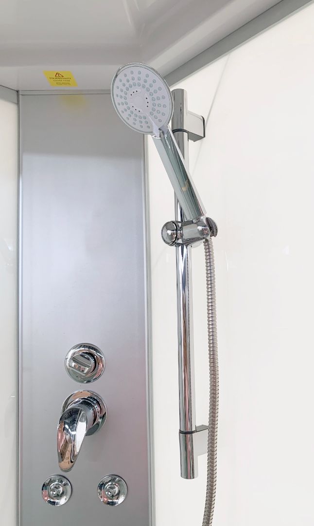 Complete shower unit RUMBA - with quick assembly 90x90x215 cm