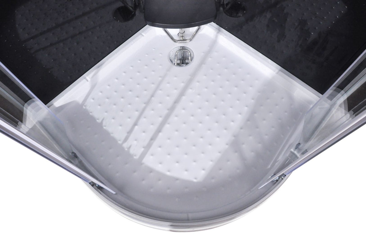 Komplettdusche COMFORT mit Schnellmontage 100x100x215 cm