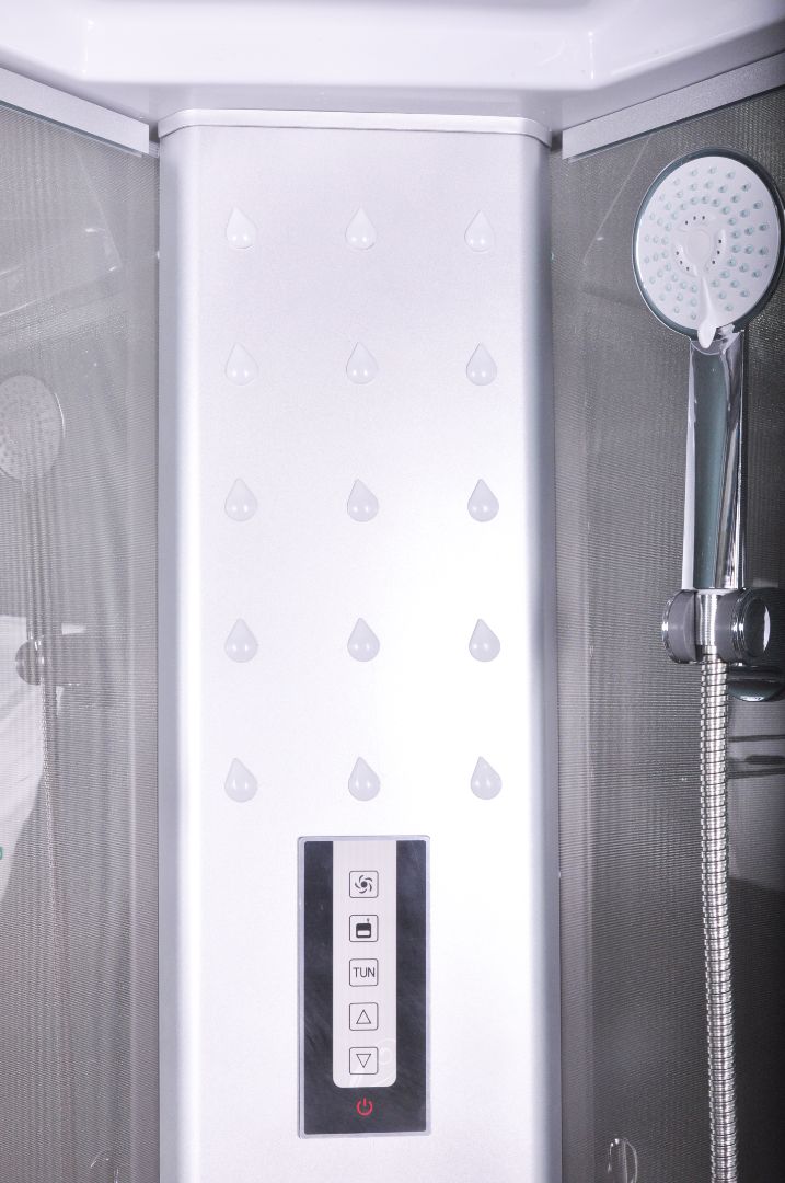 Komplettdusche 90 x 90 x 215 cm