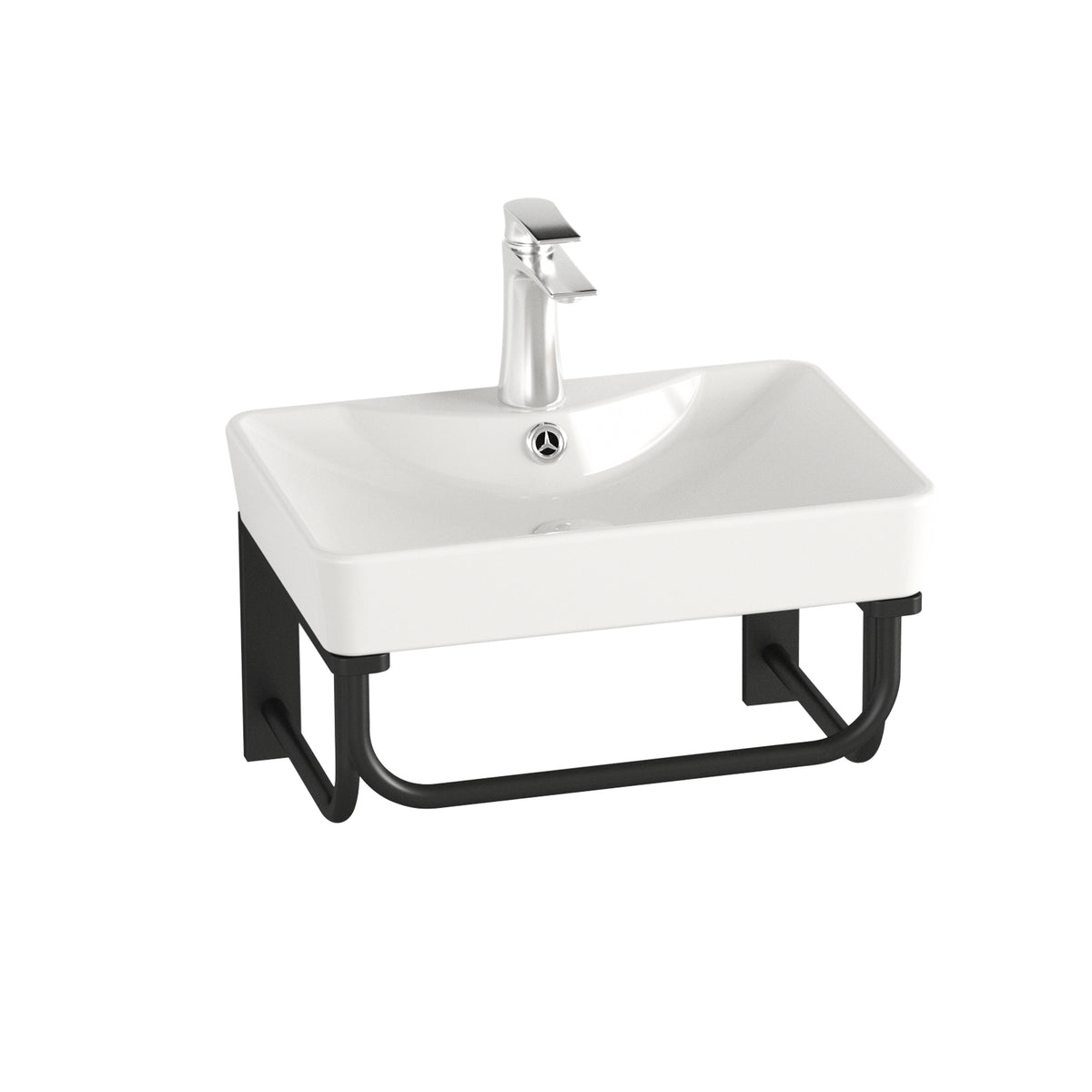 Conjunto de consola de lavabo DELTA 41 con espejo y estante