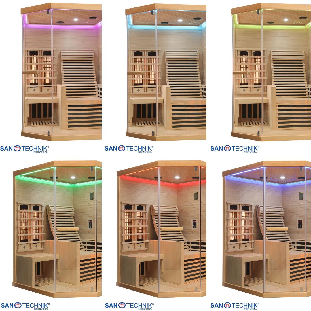 Infrared cabin CARBON 3 for 2 people