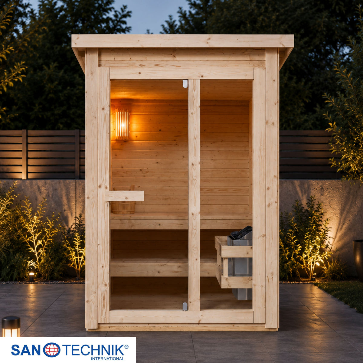 Finnish sauna HELSINKI for 2-3 people