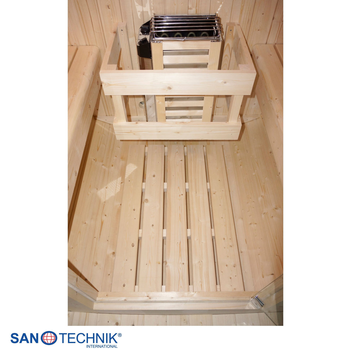 Outdoor barrel sauna TROMSÖ M for 2 people