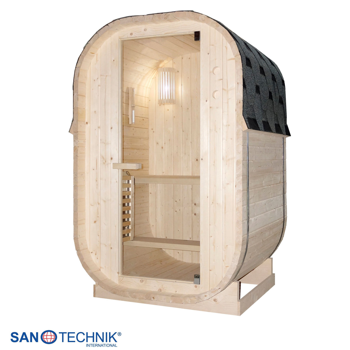 Sauna de barril al aire libre LINDHOLM para 1-2 personas
