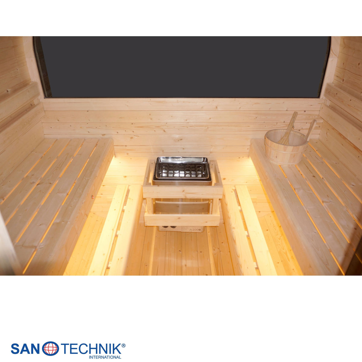 Outdoor sauna HANKO for 6 people