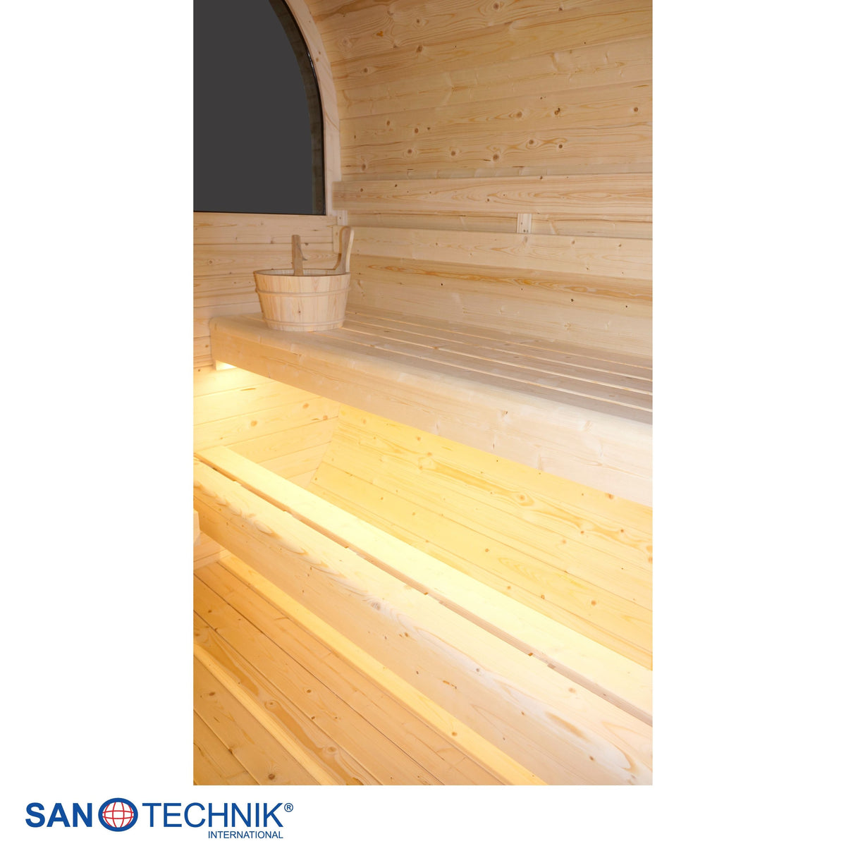 Outdoor sauna HANKO for 6 people