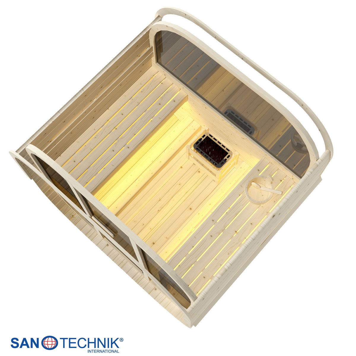 Outdoor sauna HANKO for 6 people
