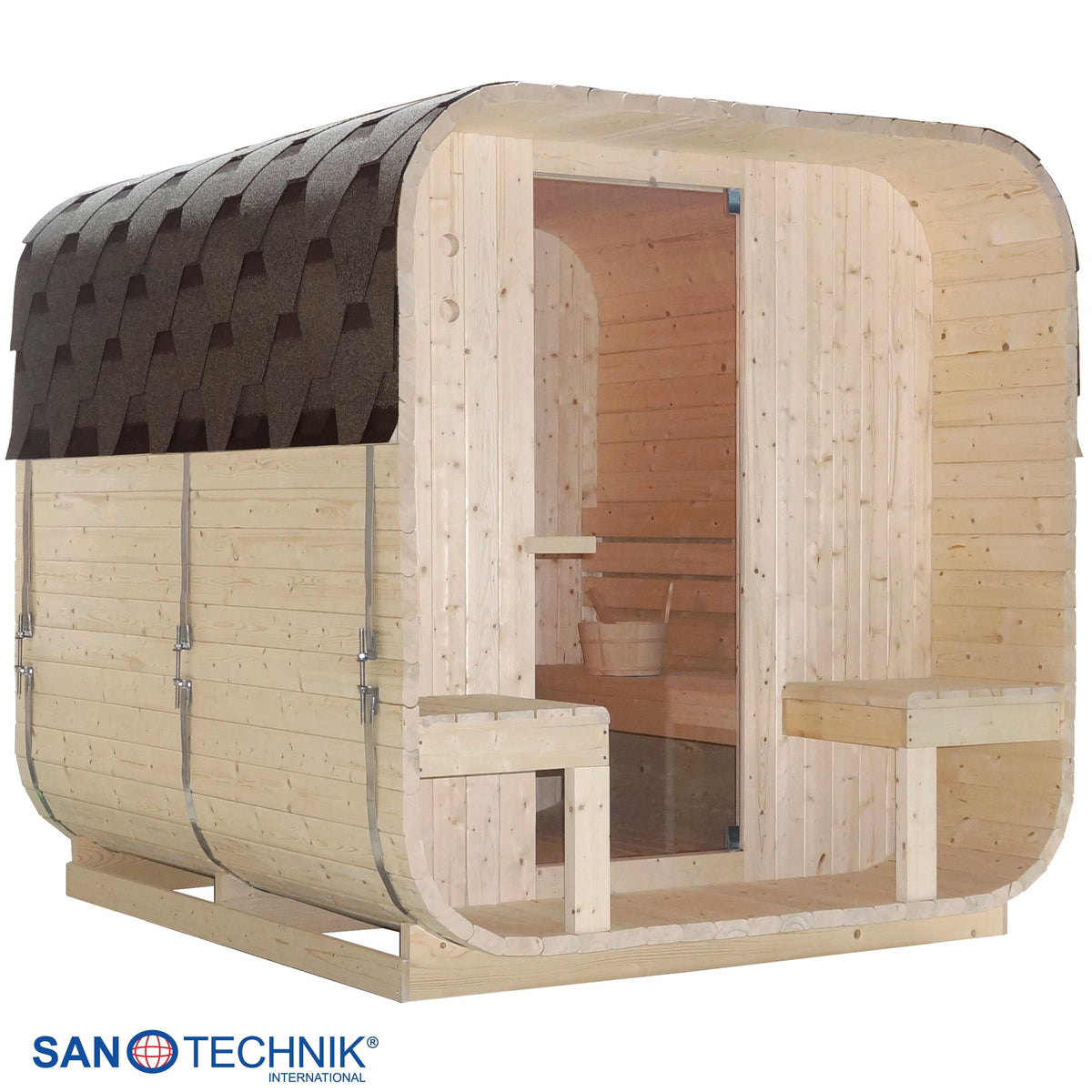 Outdoorsauna GÖTEBORG für 4 Personen