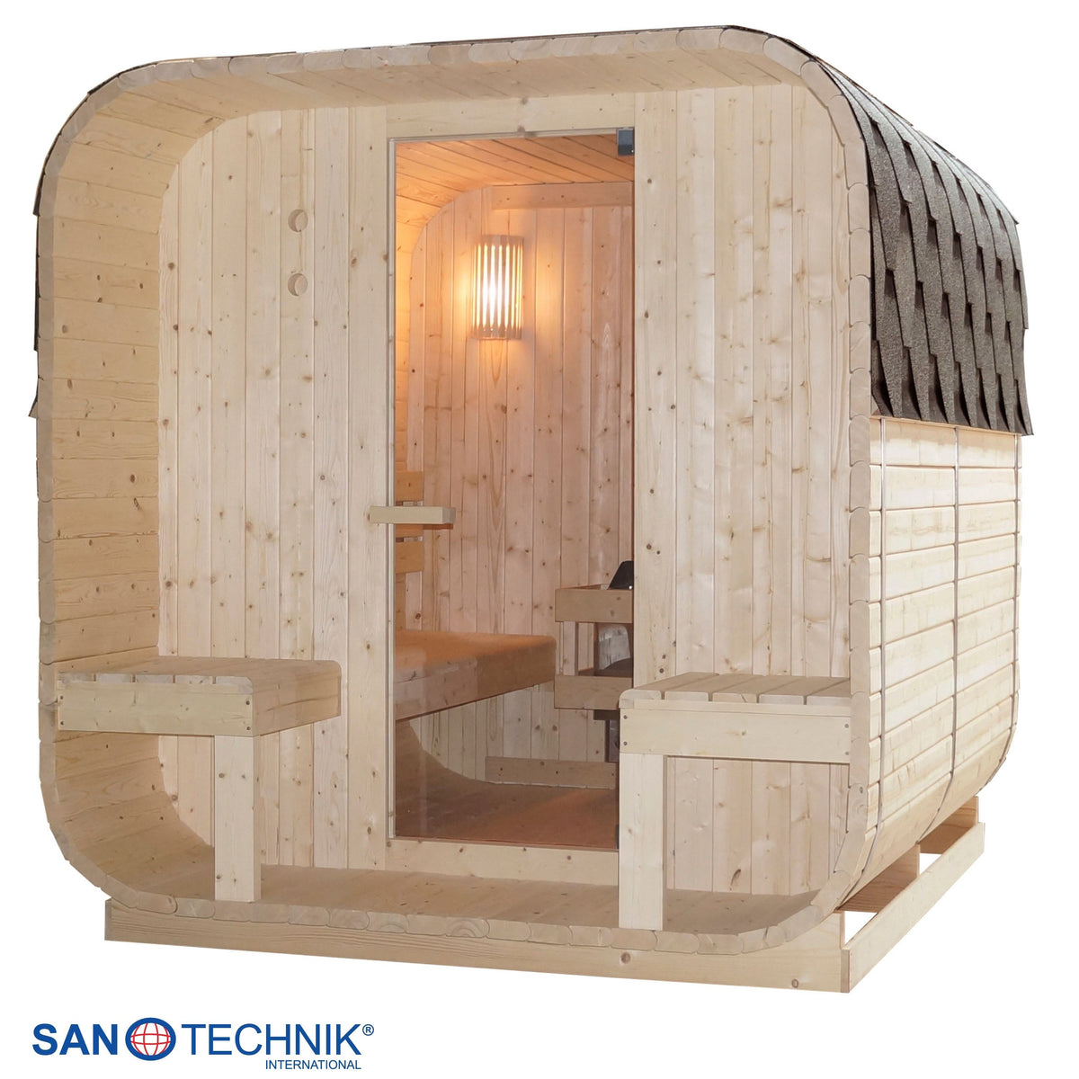 Outdoorsauna GÖTEBORG für 4 Personen