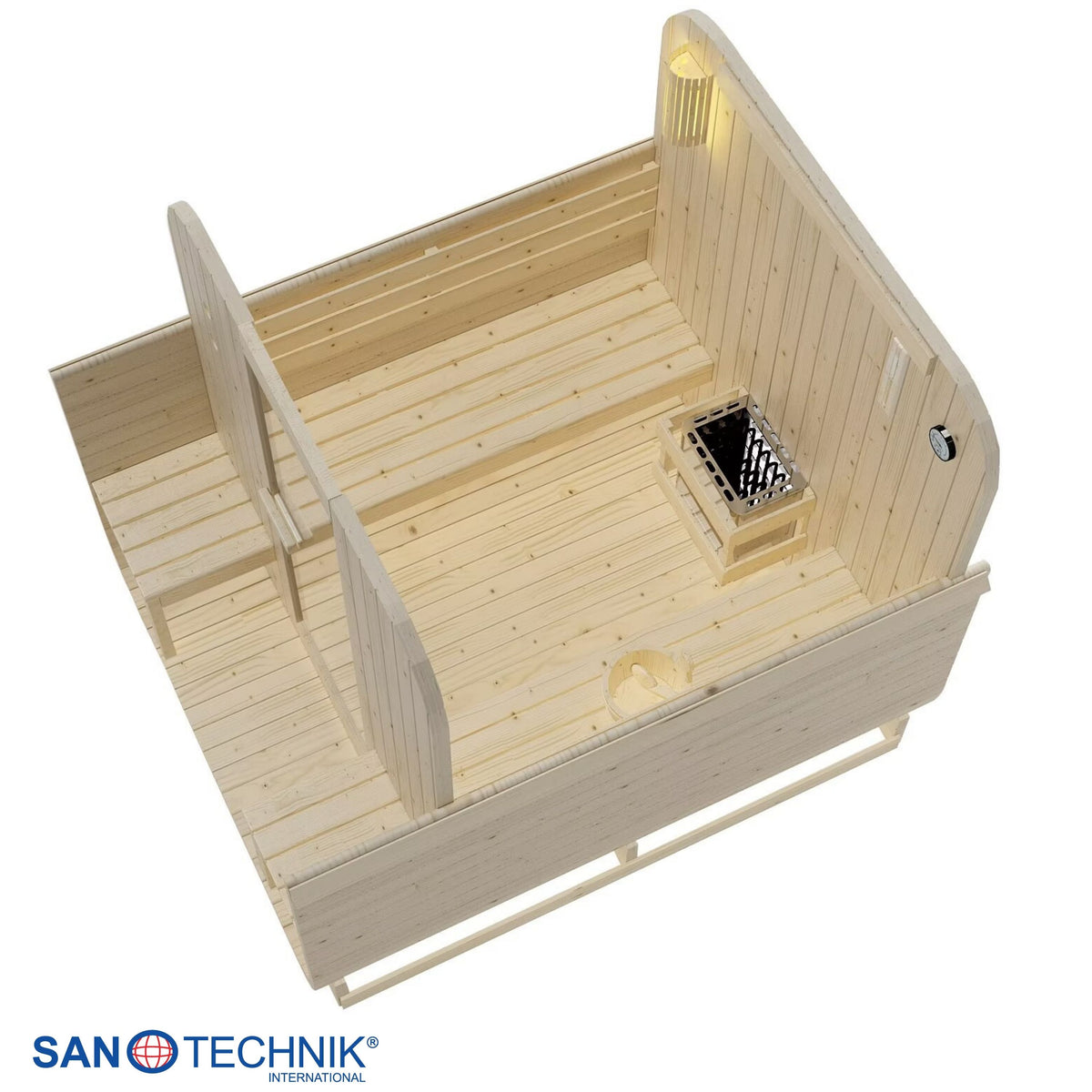 Outdoorsauna GÖTEBORG für 4 Personen