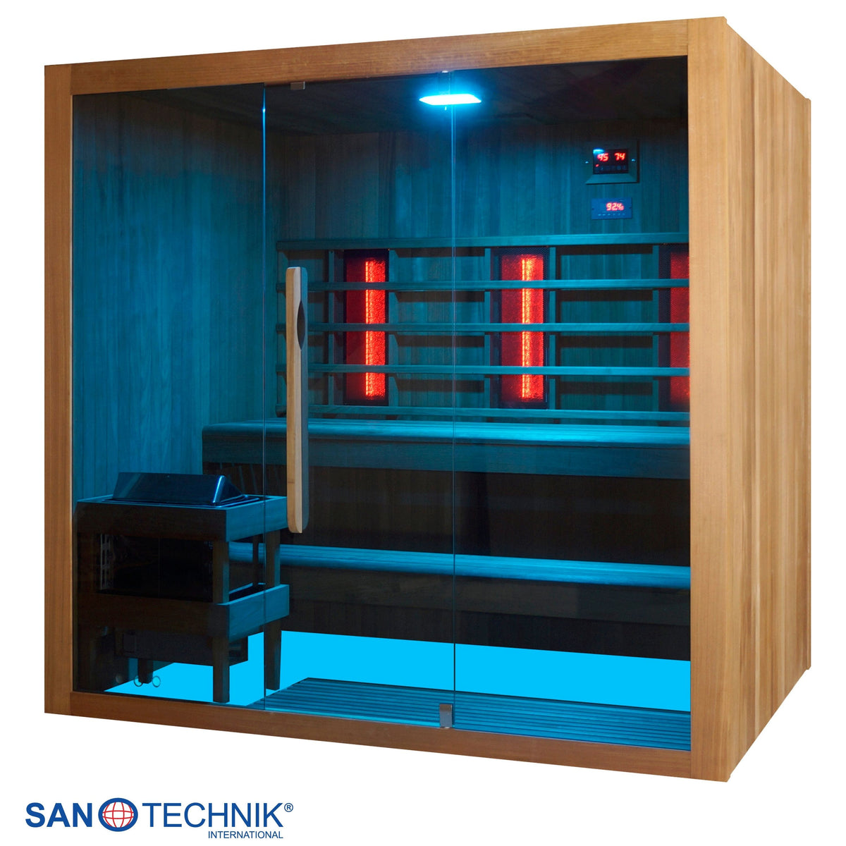 Infrarot und Finnische Sauna KOTKA für 4-5 Personen