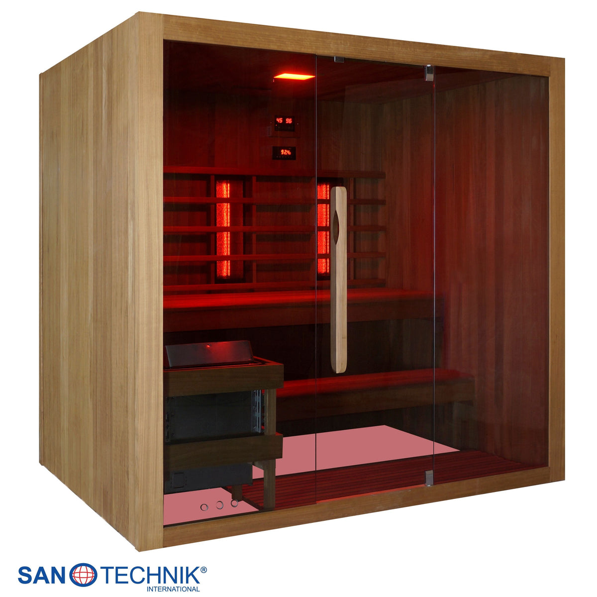 Sauna infrarroja y finlandesa KOTKA para 4-5 personas