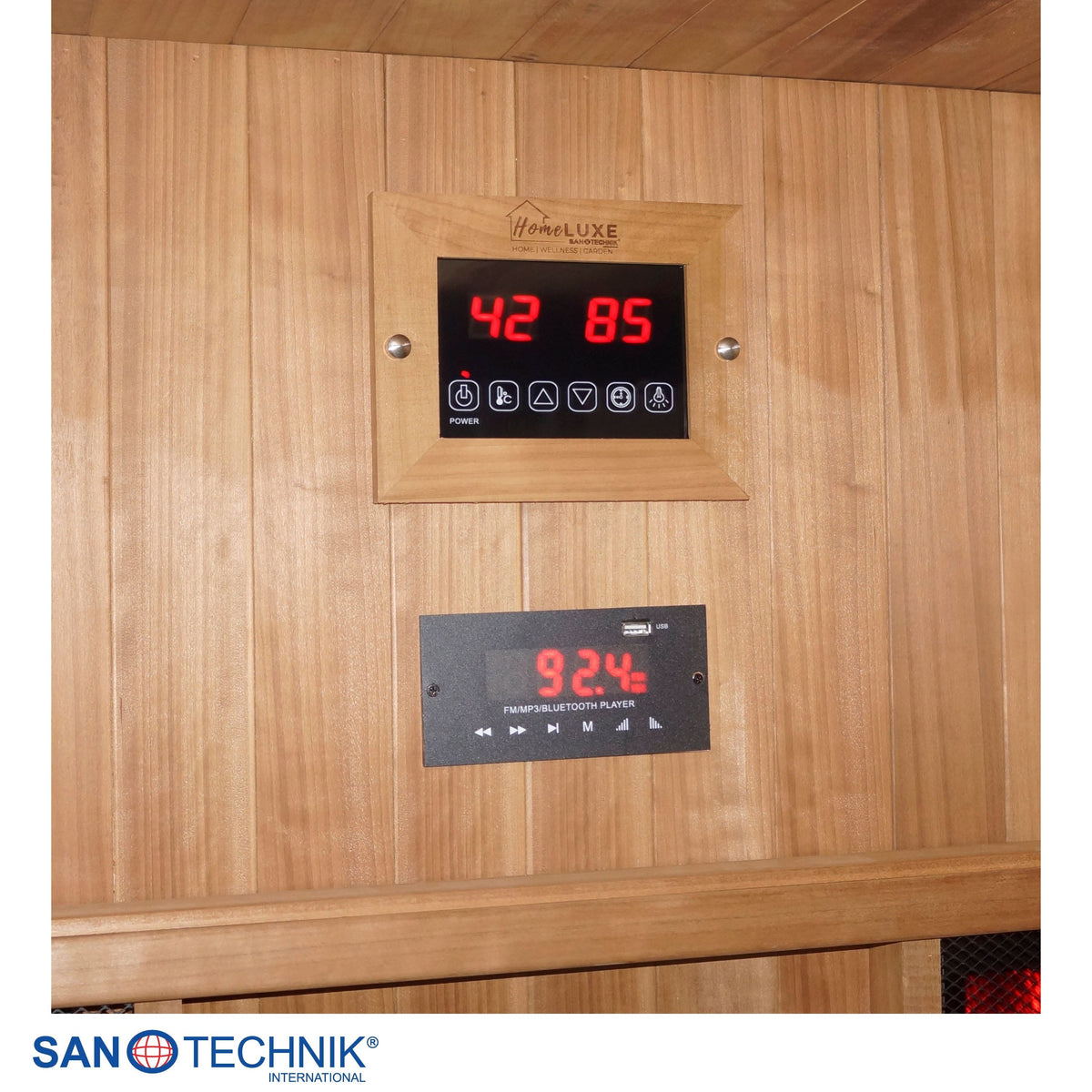 Sauna infrarroja y finlandesa KOTKA para 4-5 personas