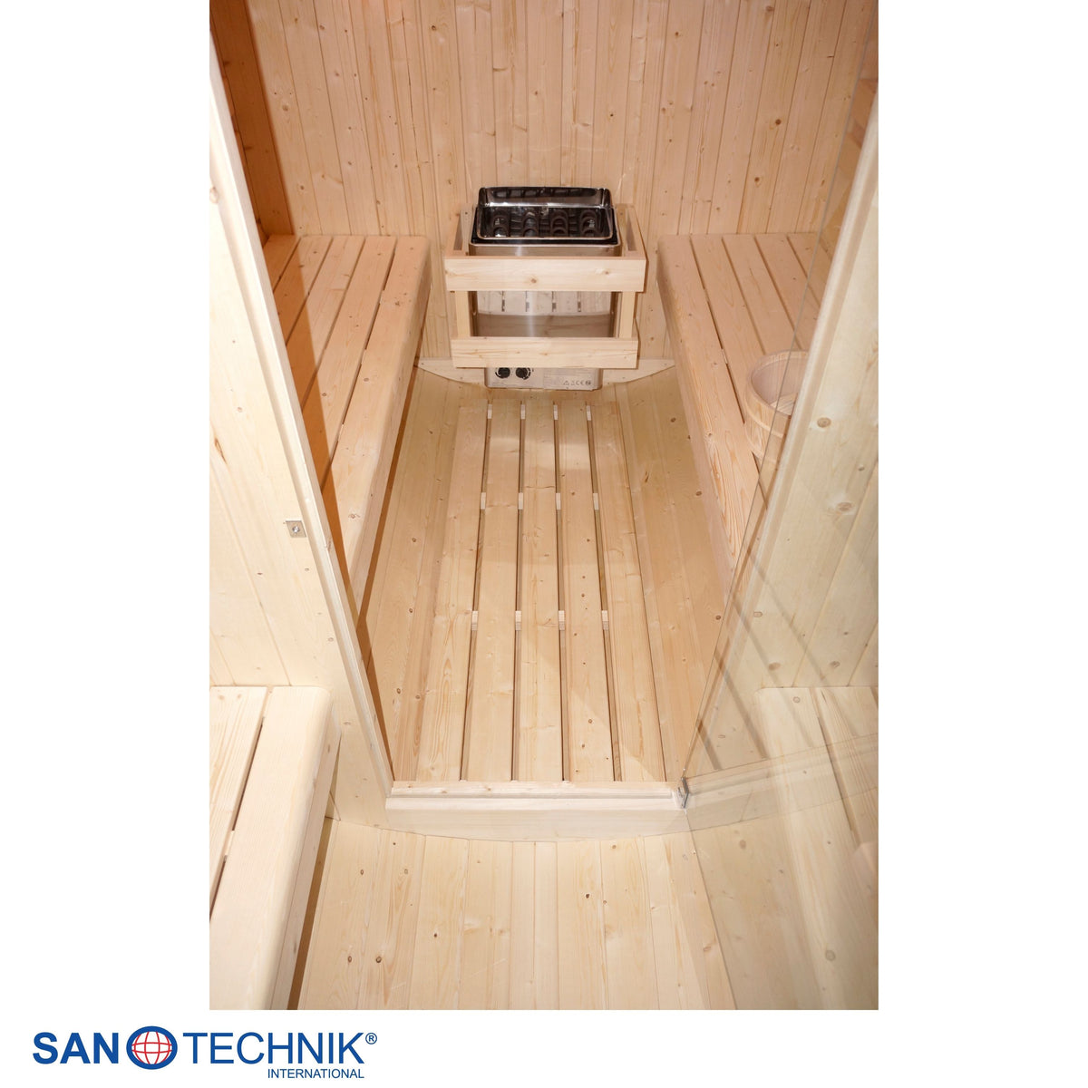Outdoor barrel sauna BERGEN for 4 - 6 people