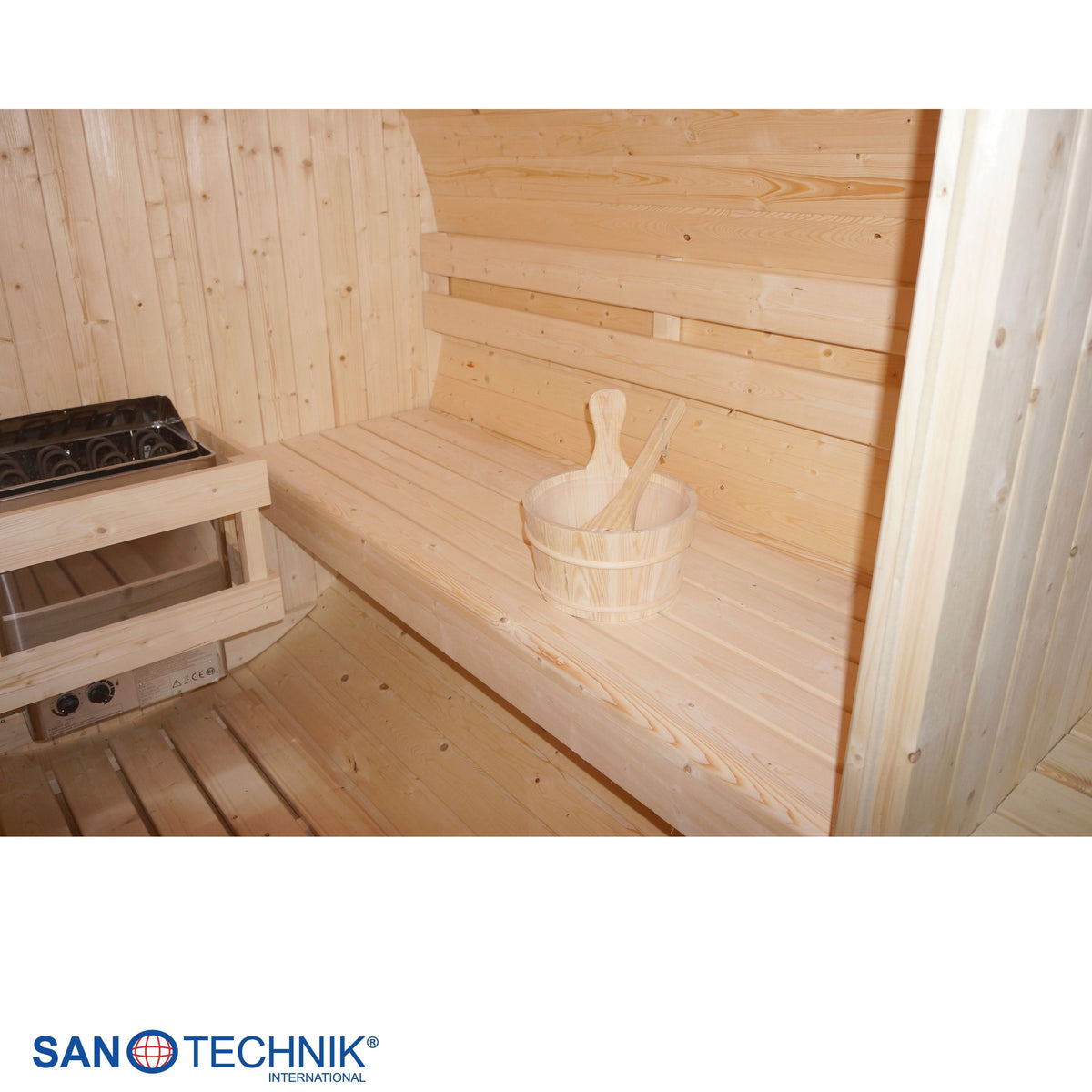 Outdoor barrel sauna BERGEN for 4 - 6 people