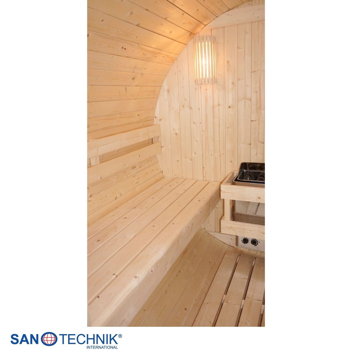 Outdoor barrel sauna BERGEN for 4 - 6 people