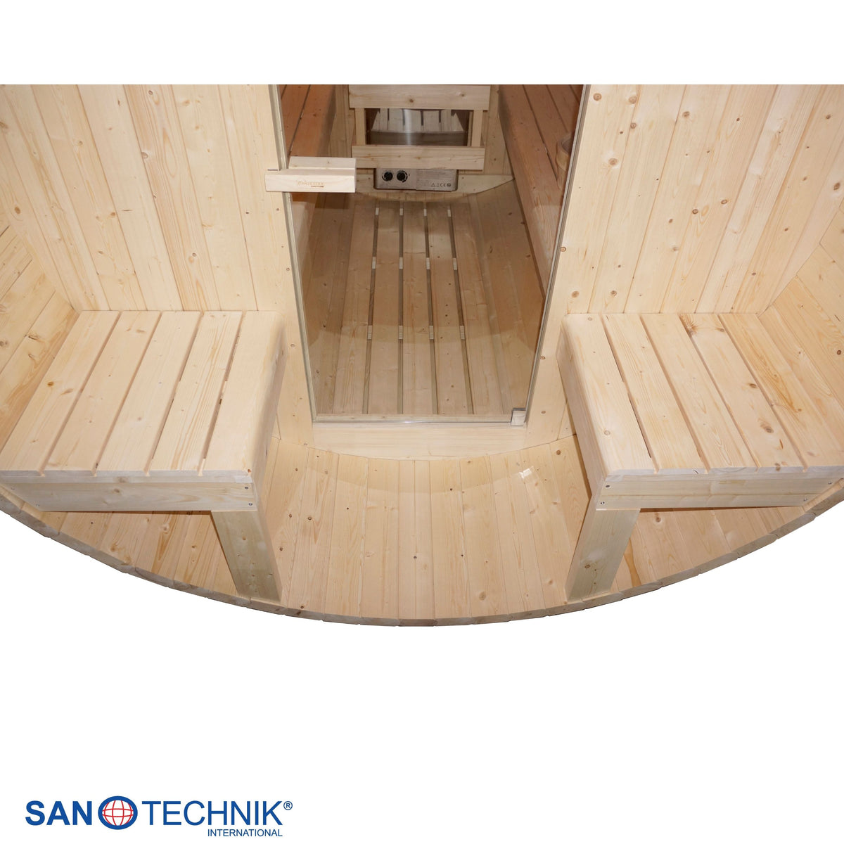 Outdoor barrel sauna BERGEN for 4 - 6 people