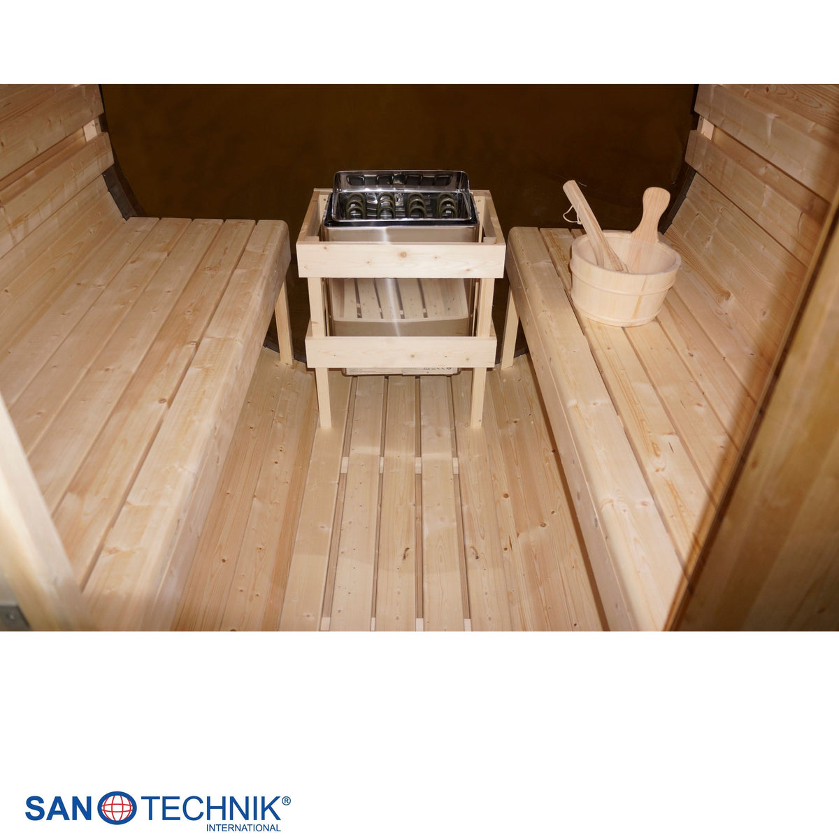 Outdoor Sauna NYBORG M für 4 Personen