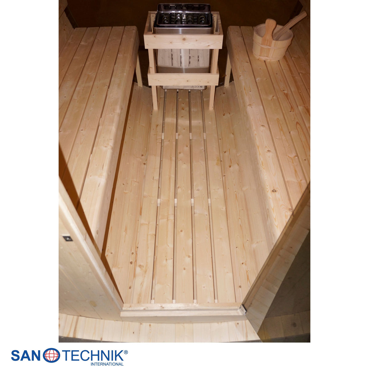 Outdoor Sauna NYBORG L für 6 Personen