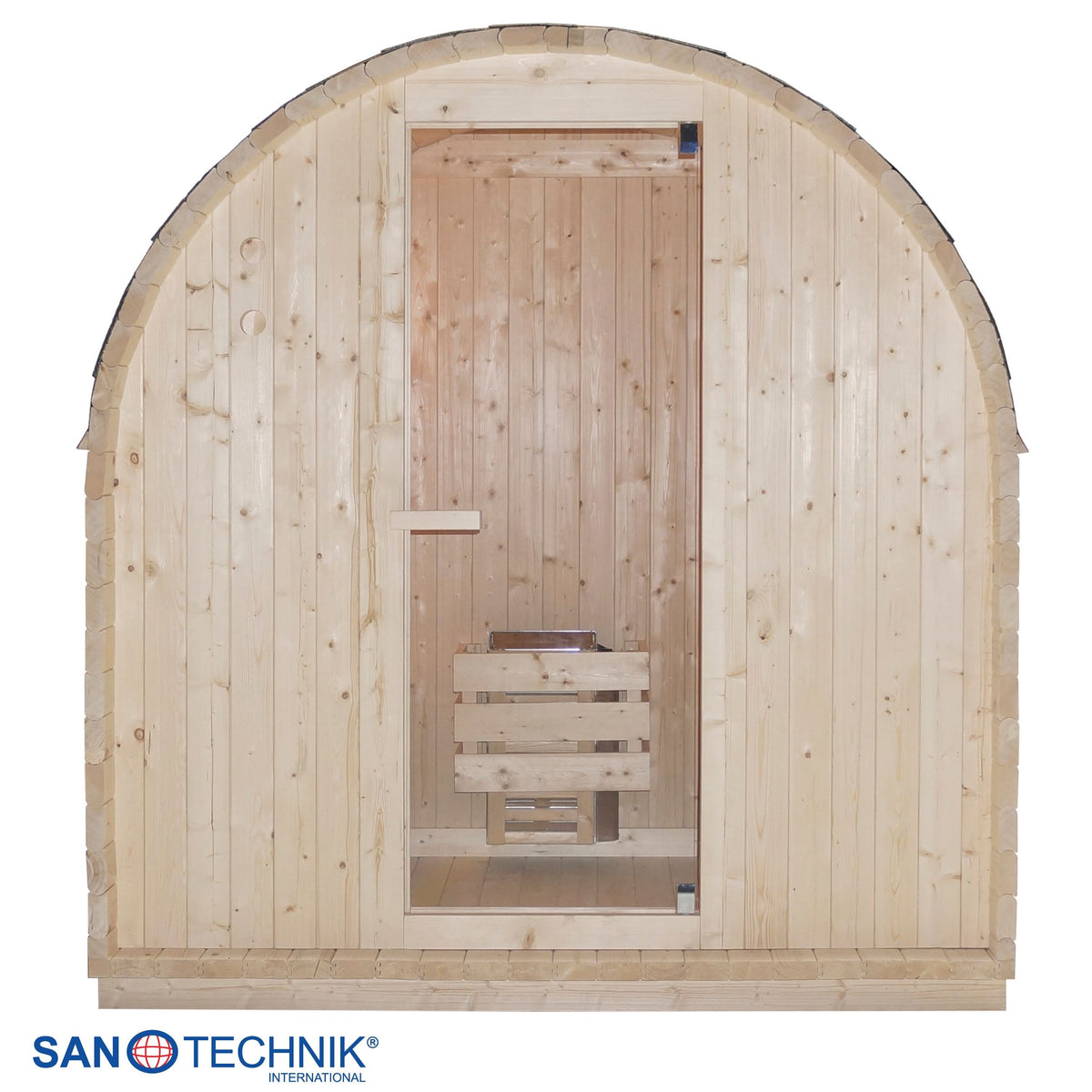 Outdoor Sauna ISLAND L für 2 Personen