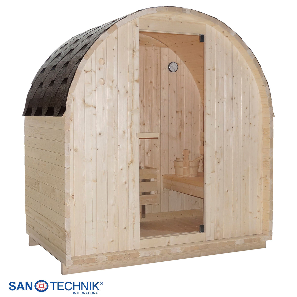 Outdoor Sauna ISLAND L für 2 Personen