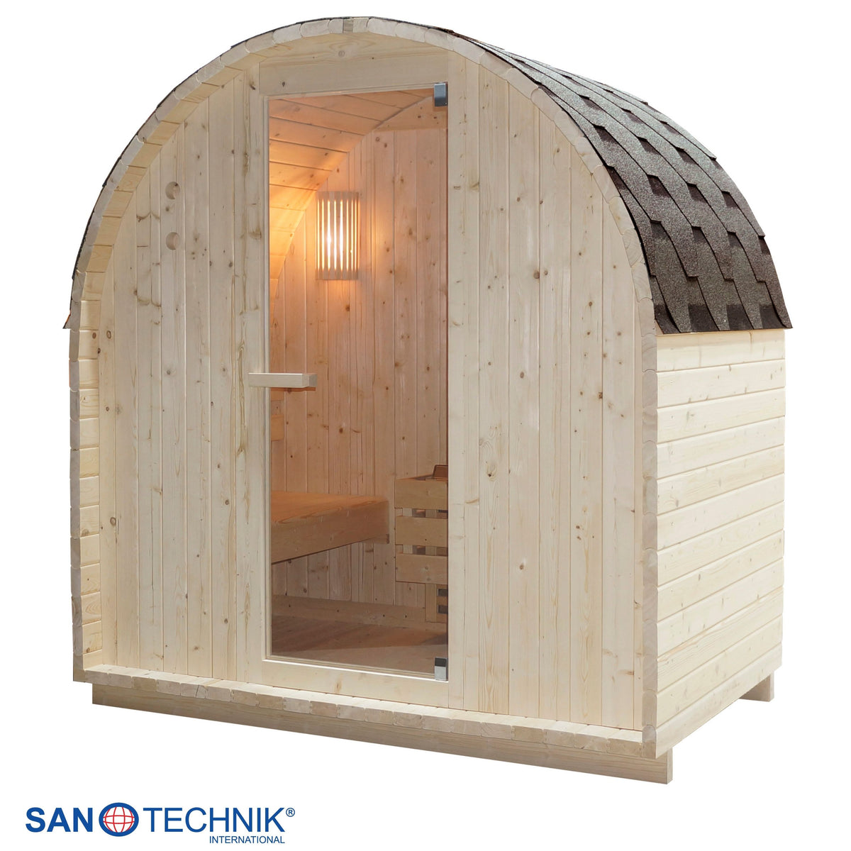 Outdoor Sauna ISLAND L für 2 Personen