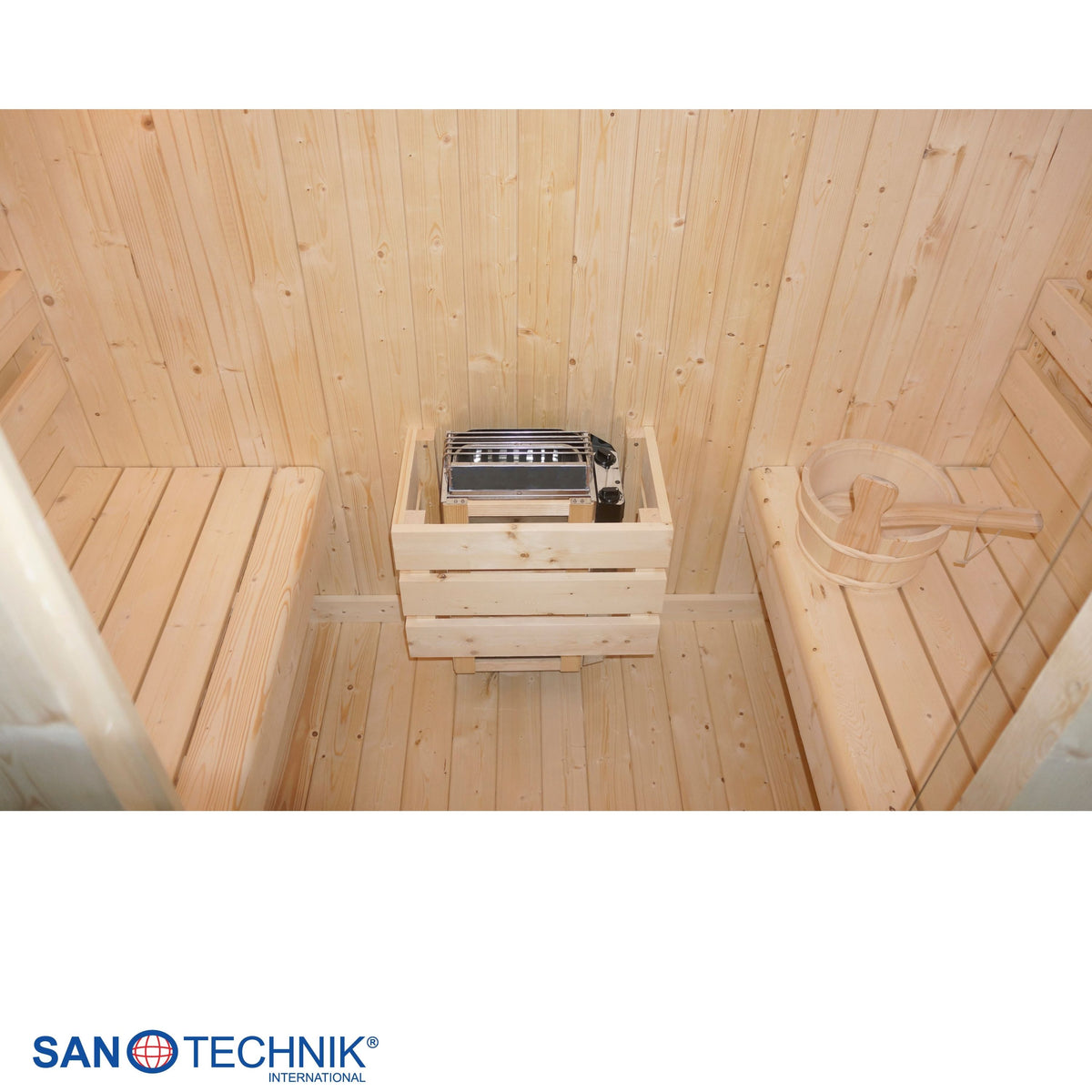 Outdoor Sauna ISLAND L für 2 Personen